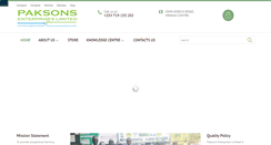 Desktop Screenshot of paksons.com